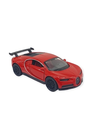 Çek Bırak Araba Metal - 3661c- Kırmızı Kırmızı