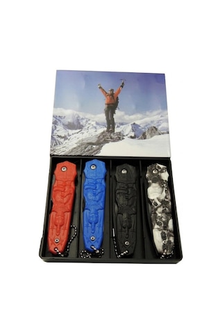 Düz Çakı 4 Lü M-4-4 16 Cm Haki