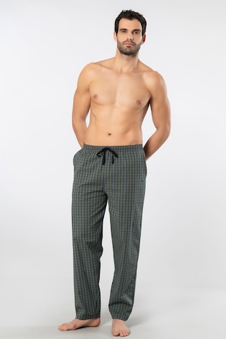 Cacharel Erkek Dokuma Pijama Tek Alt 2240/yeşil 3 Çok Renkli