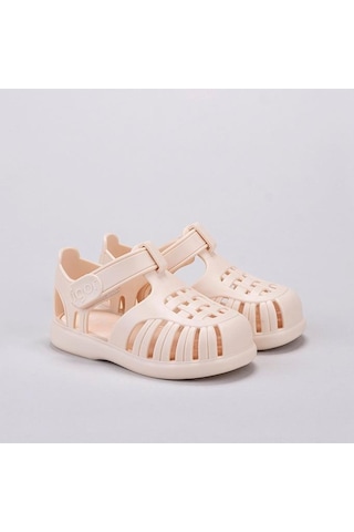 İgor S10271-079 Tobby Solıd Kız Çocuk Sandalet Bej 20-29 Bej