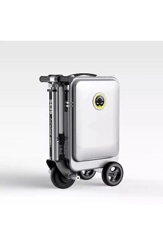 Airwheel SE3S Elektrikli Binilebilir Scooter Valiz - Gümüş