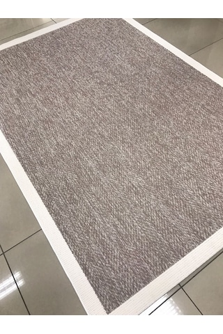 Liparis Sisal Halı Dc478 Serisi Oturma Salon Yatak Odası Halısı Vizon Krem