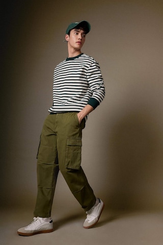 DeFacto Pantolon Wide Leg Fit Geniş Kalıp Normal Bel Geniş Paça Kargo Cepli B1915AX24SPKH262