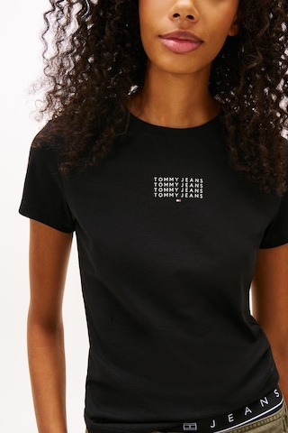 Pamuklu Regular Fit Logolu Bisiklet Yaka T Shirt T Shirt Dw0dw21841 Bds Siyah
