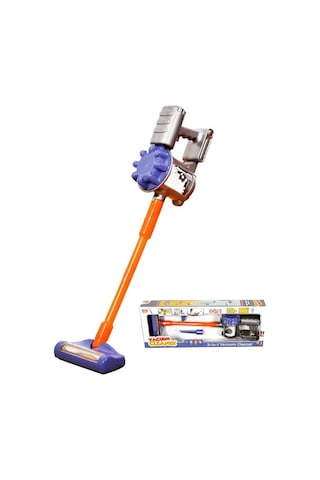Vacuum Cleaner Pilli Kablosuz Oyuncak Dikey Elektrik Süpürgesi