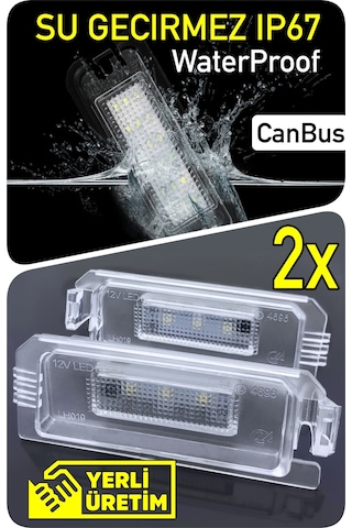 Hyundai Tucson Nx4 2020-2022 Canbus Led Plaka Aydınlatma Ledi Lambası