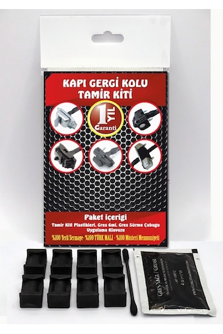 Barrer Hyundai Accent ERA Kapı Gergi (Limitör) Tamir Kiti (2 Kapı Set)