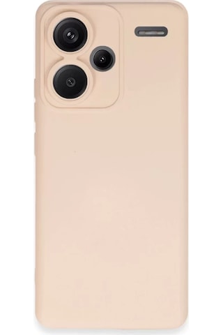 Newface Xiaomi Redmi Note 13 Pro Plus Kılıf Nano İçi Kadife Silikon - Pudra Çok Renkli