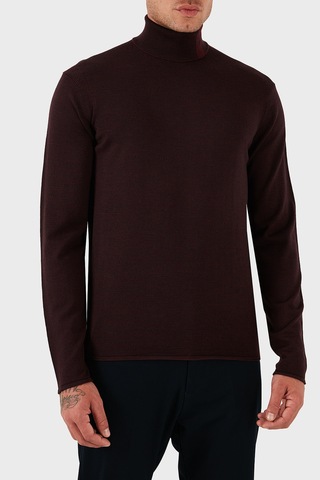 Emporio Armani Erkek Kazak Em002025 Af14195 F5009 Bordo Bordo