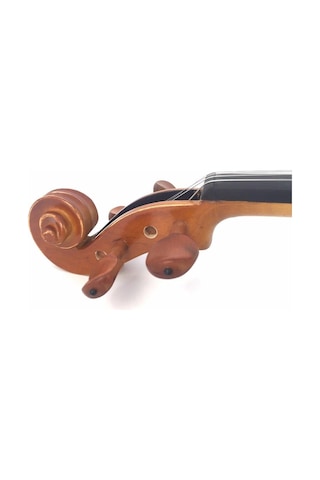 Kinglos Kng Pja-1003 Keman Seti 4/4 Başlangıç - 12+ Yaş 4 Fixli Kuyruk Yapısı, Reçine Ve Yay Dahil, Doğal Ahşap Görünüm
