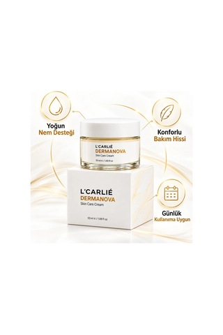 L'carlie Dermanova Bakım Kremi 50 Ml - Bitkisel Cilt Bakımı