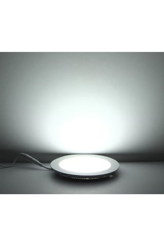 Ack-ap01-01230 12 W Yuvarlak Sıva Altı Led Panel 6500k Beyaz Beyaz