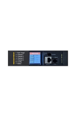 Dorax Zerou 12 Schuko Soketli 4x3 , 1x16a Sigortalı 2mt 3x1,5 Ttr Kablolu, 16a Cee Norm Fişli Dikey Smart Pdu
