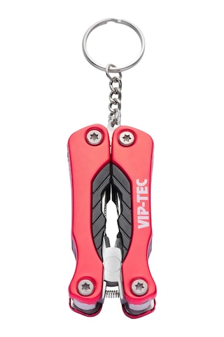 Vip-tec Vt875191 9 Parça Multi Fonksiyonel Mini Çakı/pense Seti Kırmızı