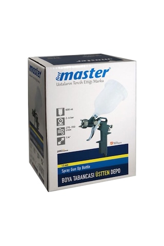 Master Boya Tabancası Üstten Depolu 1.5 Mm N11.87