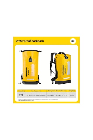 Dashanshop 20l Sarı Yüksek Kaliteli Taktik Sırt Çantası Dayanıklı Outdoor Gezi Kampçılık İçin Altın