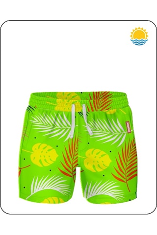Freeside Freesıde Palm Nova Deniz Şortu Yeşil