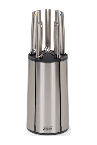 Joseph Joseph 10546 Elevate Carousel 5'li Bıçak Seti Çelik Gri