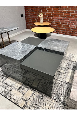 Geleneksel Ahşap Sehpa Model 31 Çok Renkli