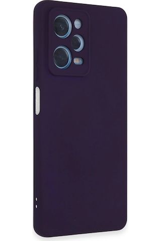Newface Xiaomi Redmi Note 12 Pro 5g Kılıf Nano İçi Kadife Silikon Semeglbl - 39 - Mor