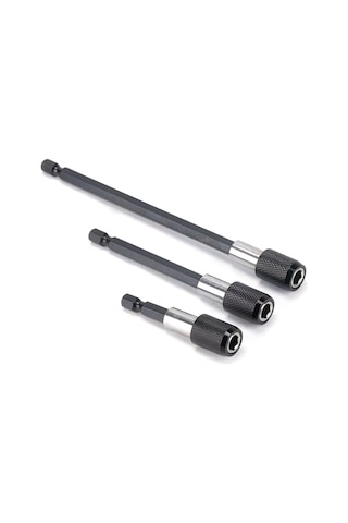 Ximistore9 3 Adet Manyetik Uzatma Ucu - 1/4" Altıgen Şaftlı Matkap Uçları