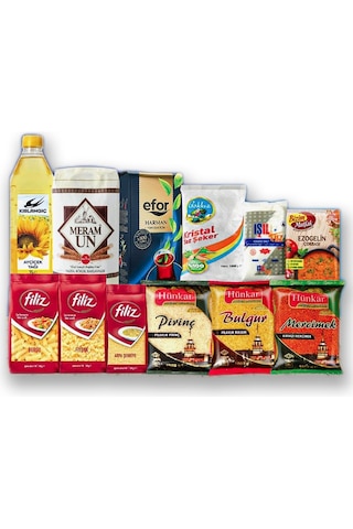 Ramazan Gıda Erzak Kumanya Yardım Kolisi - Ekonomik Paket