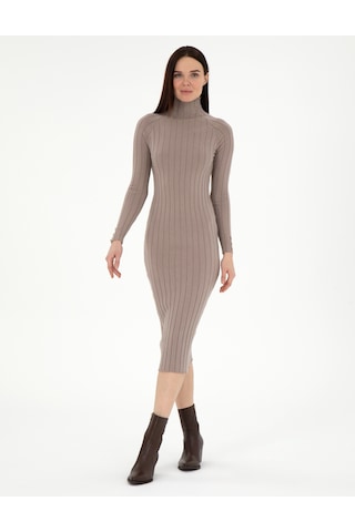 Pierre Cardin Kadın Krem Melanj Elbise Triko 50296550-vr159