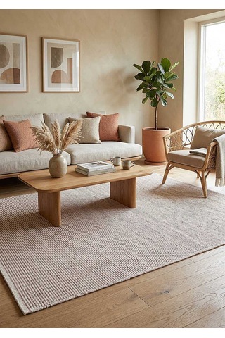 Bohem Şönil Pamuklu Jaipur Örgülü Kilim Dokuma Halı Jp02 Kırmızı