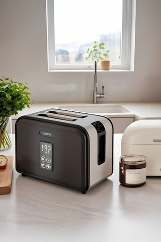 Karaca Multicrust Retro Ekmek Kızartma Makinesi Siyah