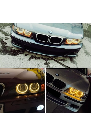 BMW E39 Angel Eyes Halka Sarı Pamuk Led