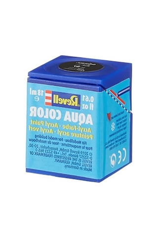 Su Bazlı Siyah Parlak Akrilik Maket Boyası, 18 Ml 0.2 L