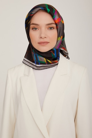 Armine Sura İpek Eşarp Nostalji Sura S 8843d Gri