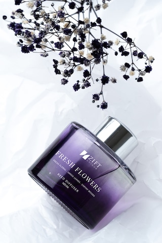 Zift Unique Fresh Flowers - Bambu Çubuklu Oda Kokusu Dekoratif Çiçekli Banyo & Tuvalet & Oda Parfümü 100ml Diğer
