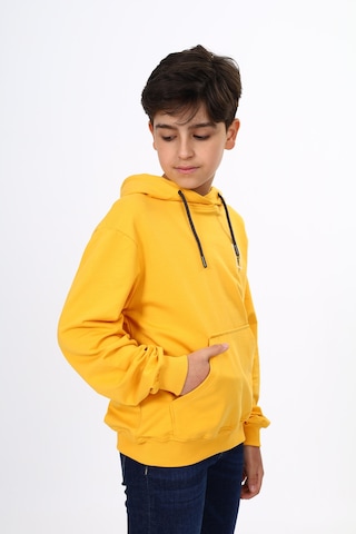 Toontoy Kids Toontoy Erkek Çocuk Baskılı Sweatshirt Hardal