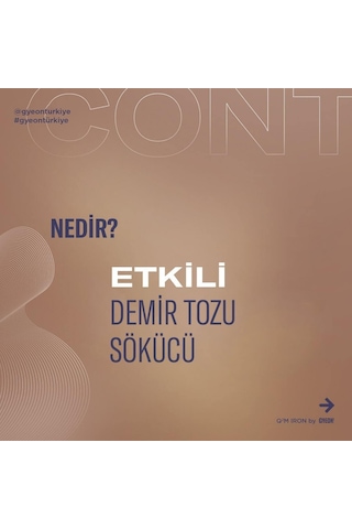 Gyeon Q²m Iron Redefıned Demir Tozu, Balata Tozu Temizleyici Ve P