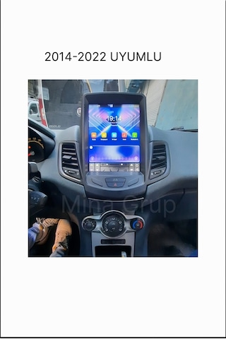 Snp Serisi Ford Fiesta Uyumlu 9.7" Tesla Multimedya Android Teyp 2009-2017 6-128 Gb 9.7''
