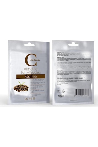 Claderm 20Ml Şase Coffee Kil Maskesi