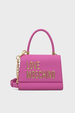 Love Moschino Logolu Zincir Detaylı Çıkarılabilir Askılı Çanta Bayan Çanta Jc4024pp1okd0604 Pembe