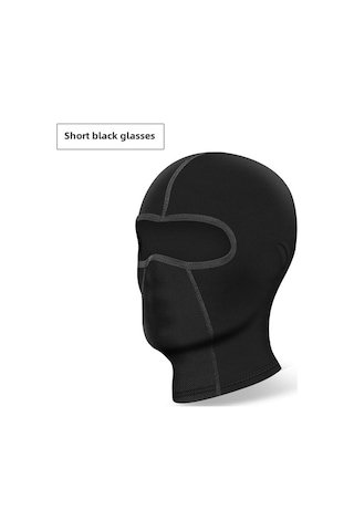 Hangfox Motorcycle Kışlık Kask İçliği Isı Yalıtımı Sağlar Sıcak Tutar Siyah Büyük Boy Diğer