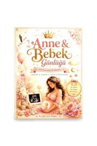Anne & Bebek Günlüğü Defteri
