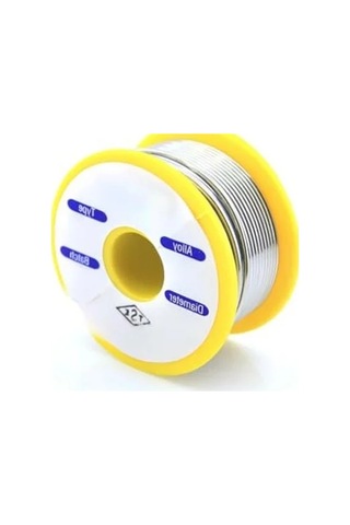 0.8 Mm Kalınlığında 50 Gr Lehim Teli, Elektronik Tamir İçin Kolay Erişilebilir
