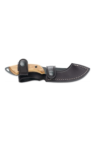Fox Knives European Hunter Olive 1502 Kamp Bıçak Kahverengi