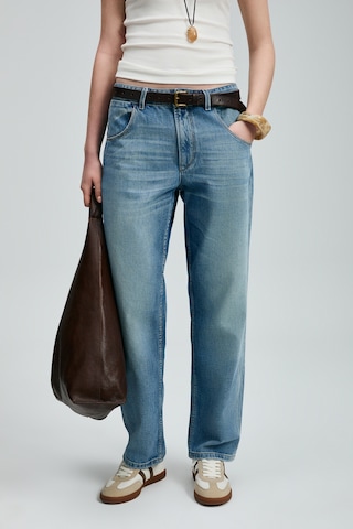 Lufian Eva Kadın Denim Straıght Fıt- Orta Bel Açık Mavi Açık Mavi 121200010100320