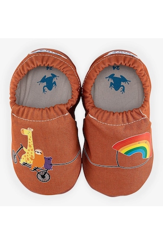 Hopfrög Kids Kite-Bike Hyper Barefoot Akıllı Patik - Kızıl Toprak Kahverengi