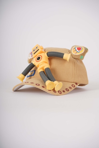 Miniko Kids Kitti Erkek Çocuk Çıkabilen Uzayan Oyuncaklı Işıklı Şapka Renkli