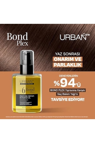 Urban Care No.6 Bond Plex Yıpranma Karşıtı Saç Bakım Yağı 100ml- Vegan