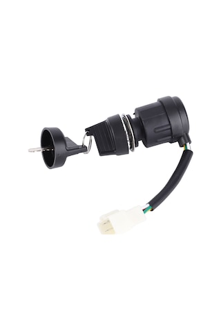 Yaozixa 5 Tel 5 Pinli Moto Atv Dune Go Kart 50-250cc İçin Güvenli Açma Kilit Anahtarı Seti 2 Anahtar