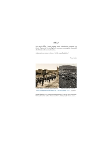 Filistin Cephesi Hezimetinin İçyüzü 19-20 Eylül 1918 / Yesev...
