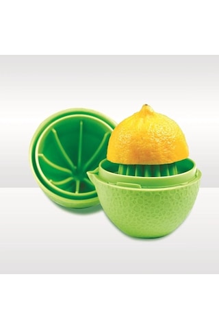 Hazneli Kapaklı Hijyenik Pratik Kolay Limon Sıkacağı Aparatı Diğer