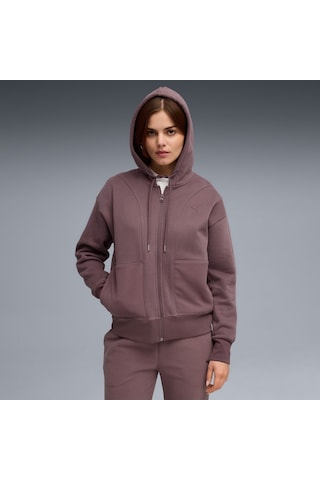 Puma Her Relaxed Kadın Mor Kapüşonlu Ceket Mor